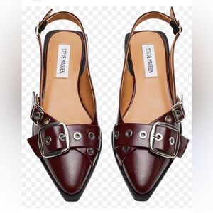 Steve Madden burgundy GUTZY